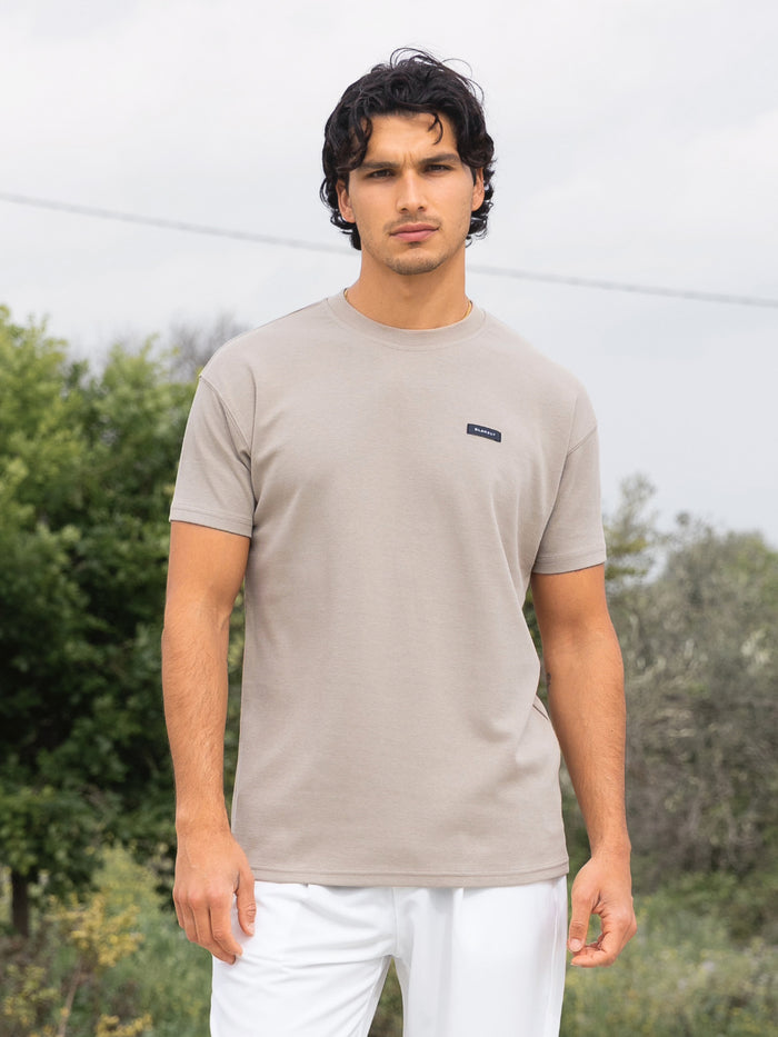 Elliot Relaxed T-Shirt - Light Brown
