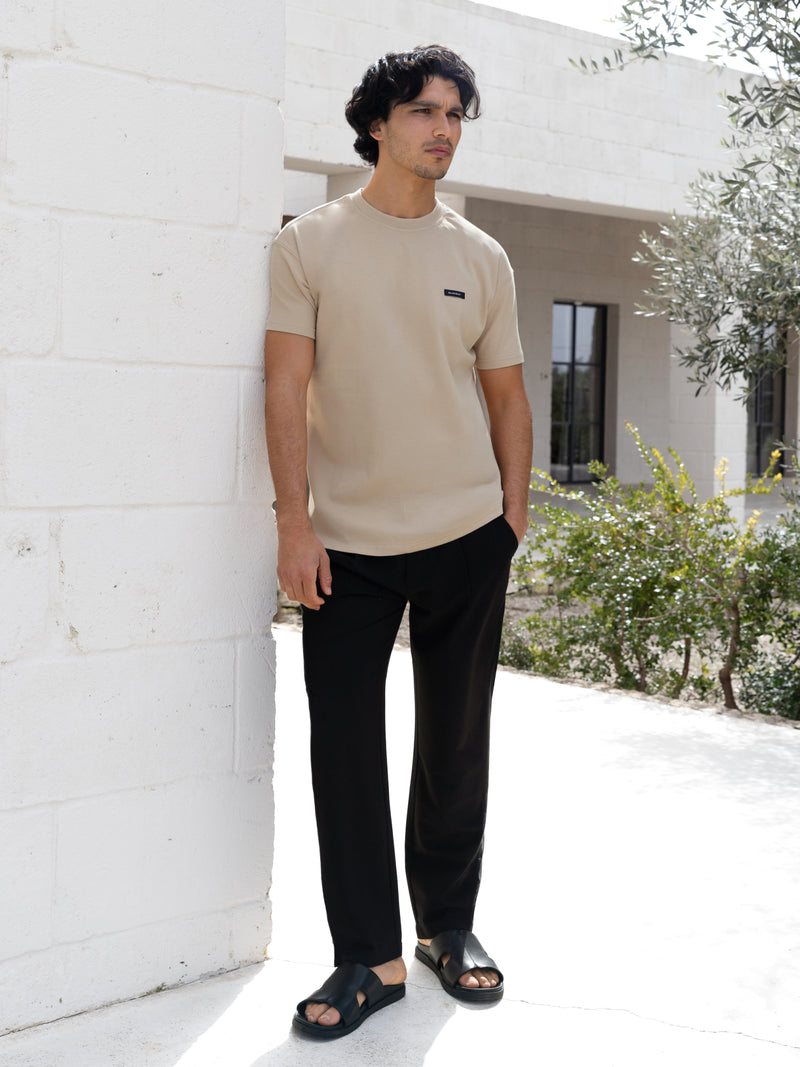 Elliot Relaxed T-Shirt - Beige