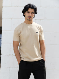 Elliot Relaxed T-Shirt - Beige
