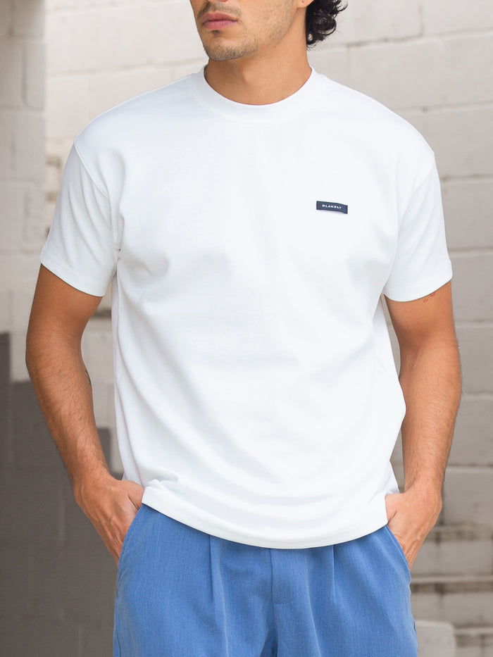 Elliot Relaxed T-Shirt - Flat White
