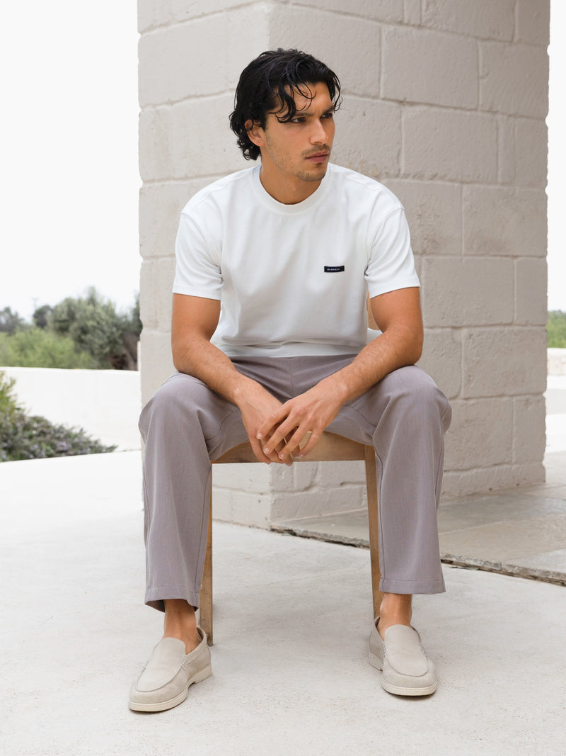 Elliot Relaxed T-Shirt - Flat White