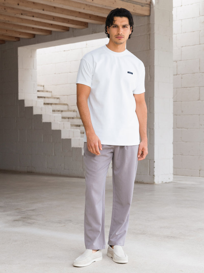 Elliot Relaxed T-Shirt - Flat White