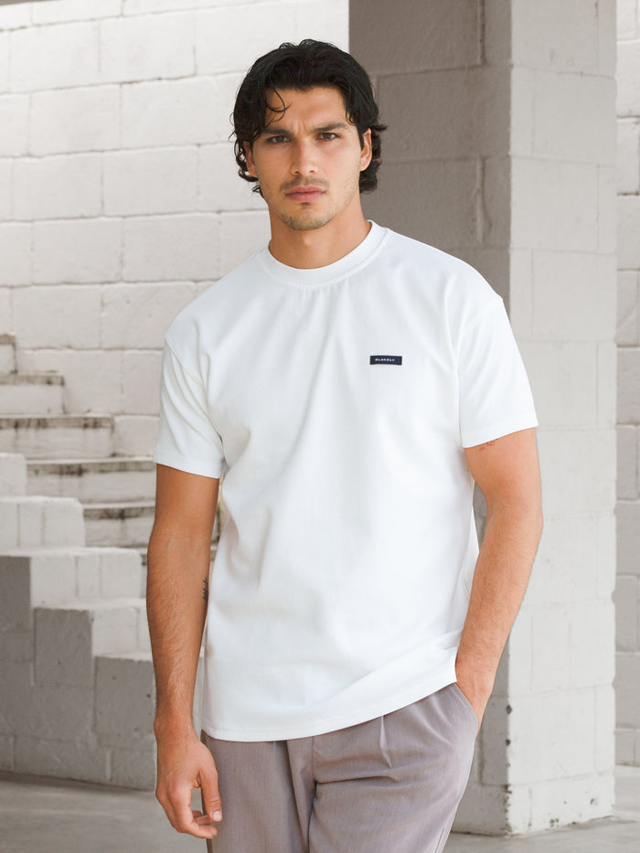 Elliot Relaxed T-Shirt - Flat White