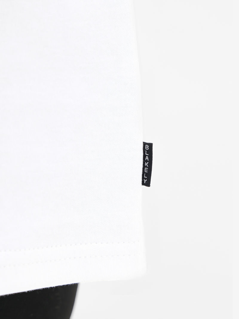 Strawberry Bubble Print Oversized T-Shirt - White