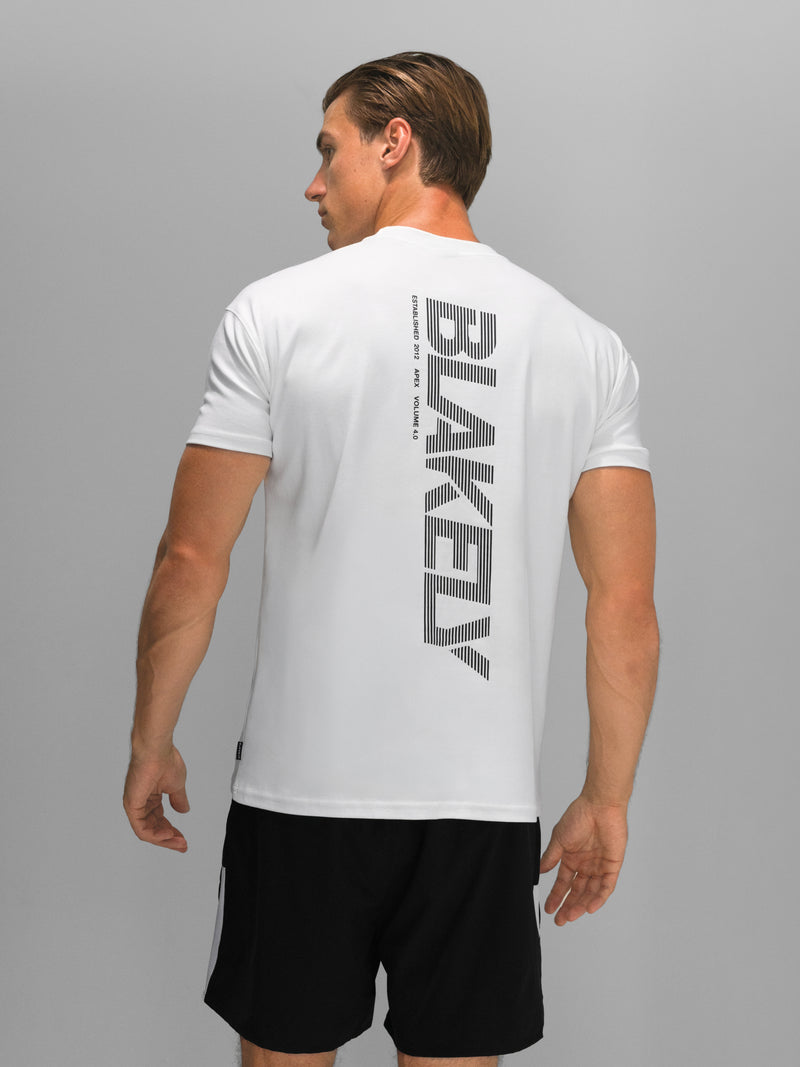 Apex Active Linear T-Shirt - White