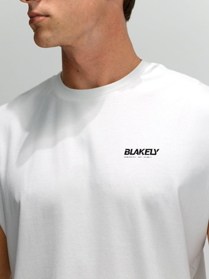 Apex Active Linear T-Shirt - White
