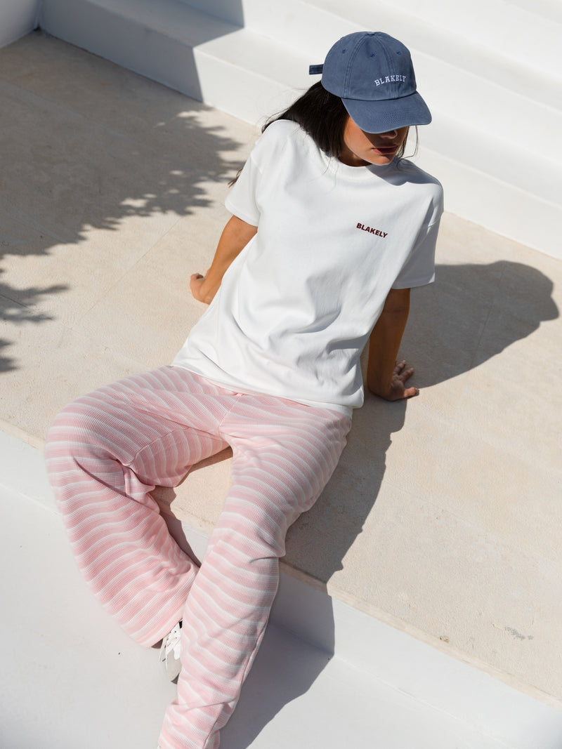Etta Floral Print Oversized T-Shirt - White
