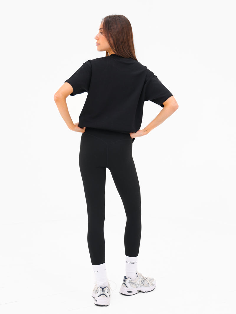 Olivia Oversized T-Shirt - Black