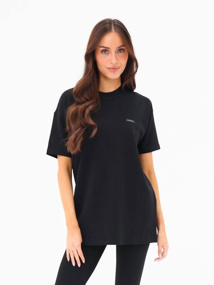 Olivia Oversized T-Shirt - Black