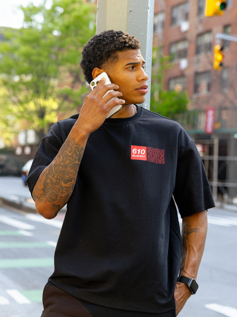 Tribeca 610 Unfitted T-Shirt - Black