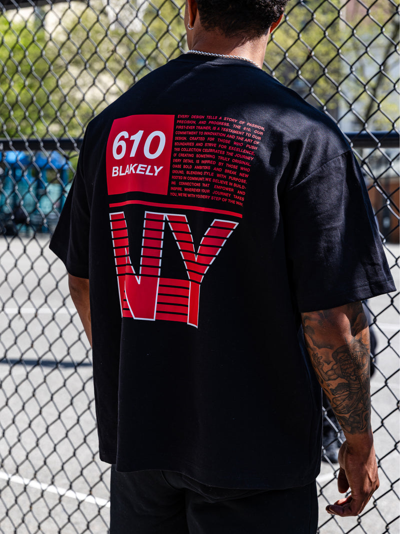 Tribeca 610 Unfitted T-Shirt - Black