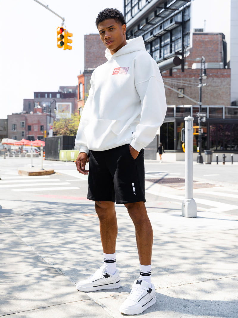 Tribeca 610 Relaxed Hoodie - Flat White