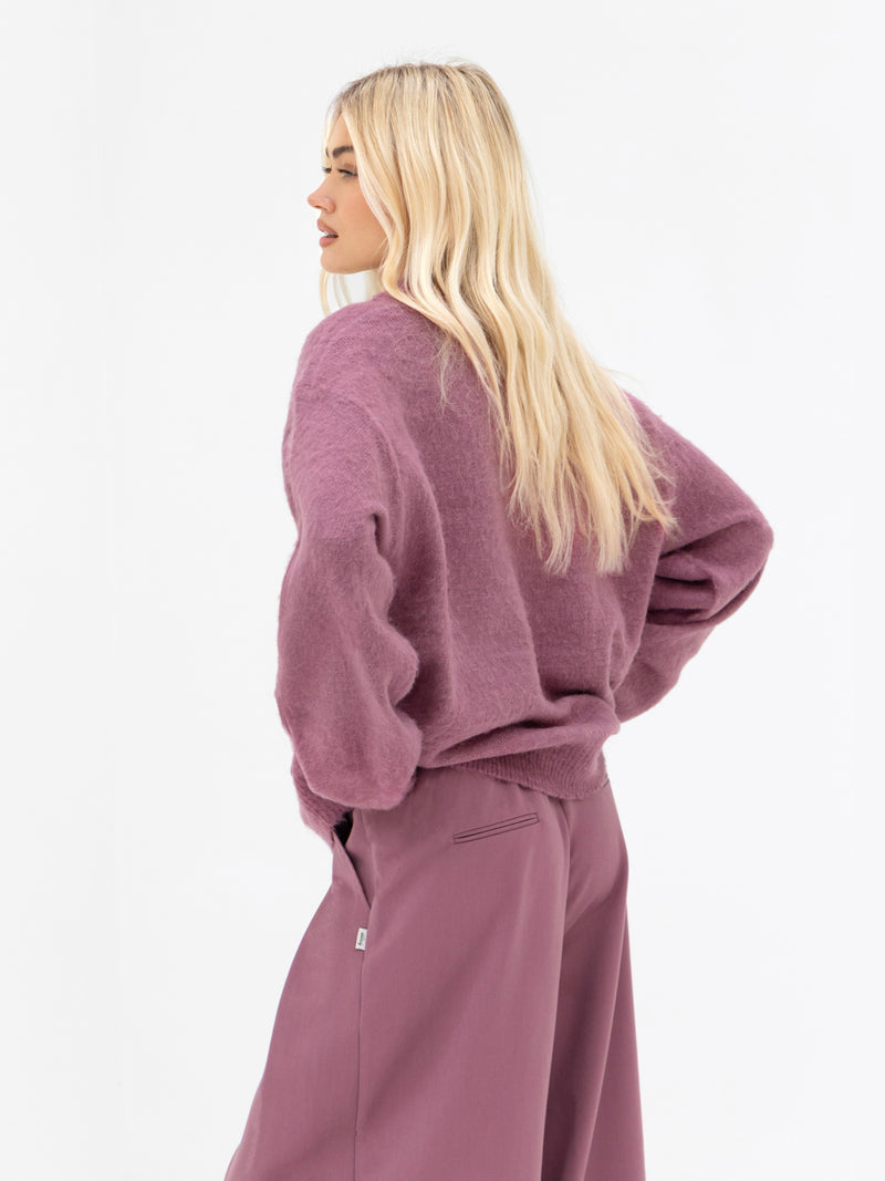 Mindy Knitted Jumper - Dusty Rose