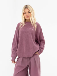 Mindy Knitted Jumper - Dusty Rose
