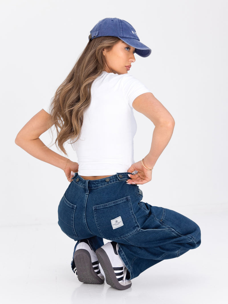 Blakely Carpenter Jeans - Dark Blue Wash