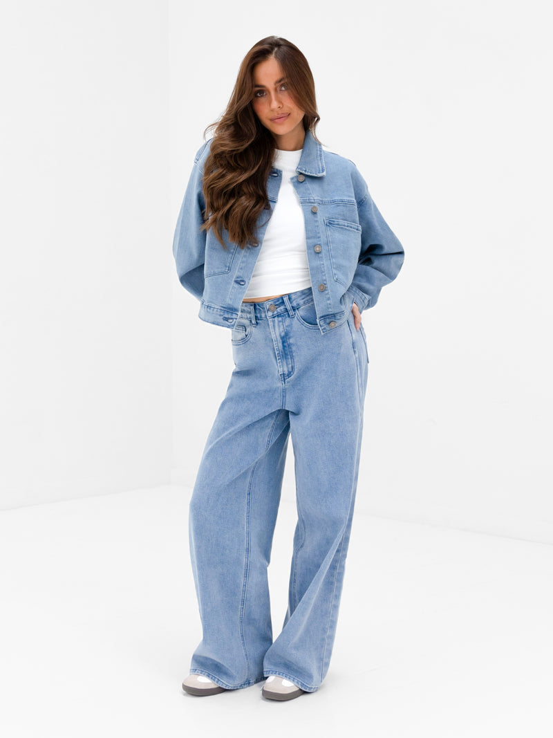 Blakely Denim Jacket - Light Blue