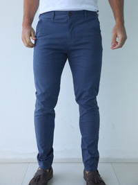 Stretch Chinos - Blue