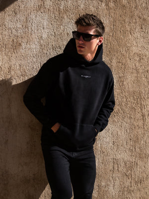 Evolved Lite Relaxed Hoodie - Black