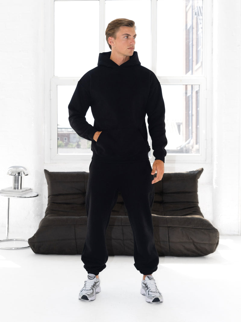Blakely Basic Regular Fit Hoodie - Black