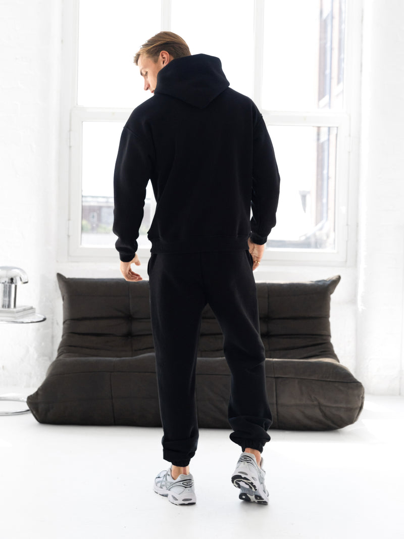 Blakely Basic Regular Fit Hoodie - Black