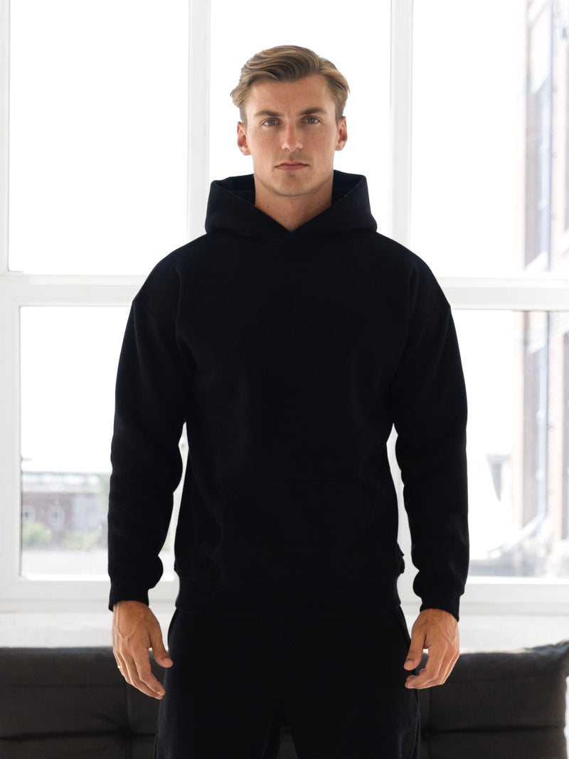 Blakely Basic Regular Fit Hoodie - Black