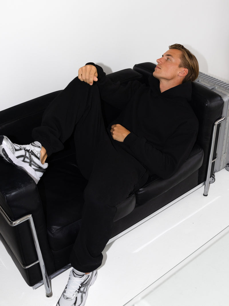 Blakely Basic Regular Fit Hoodie - Black