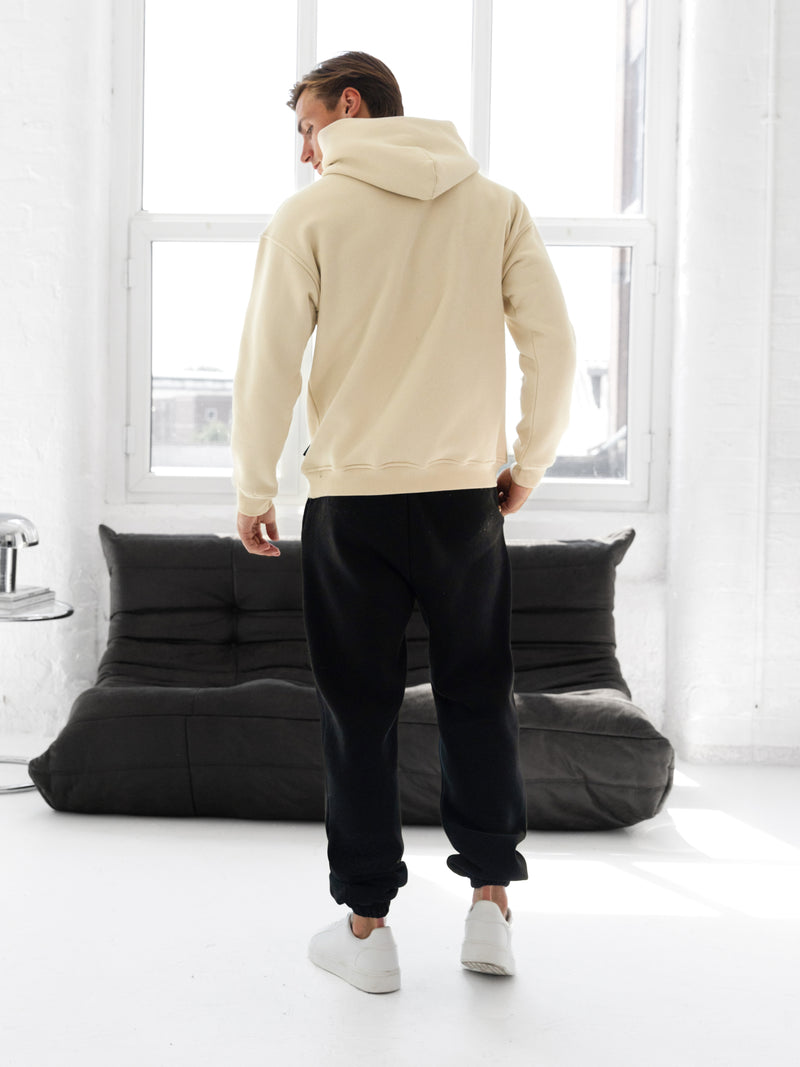 Blakely Basic Regular Fit Hoodie - Bone
