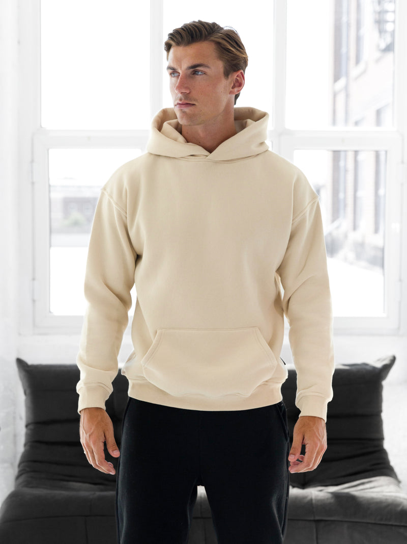 Blakely Basic Regular Fit Hoodie - Bone