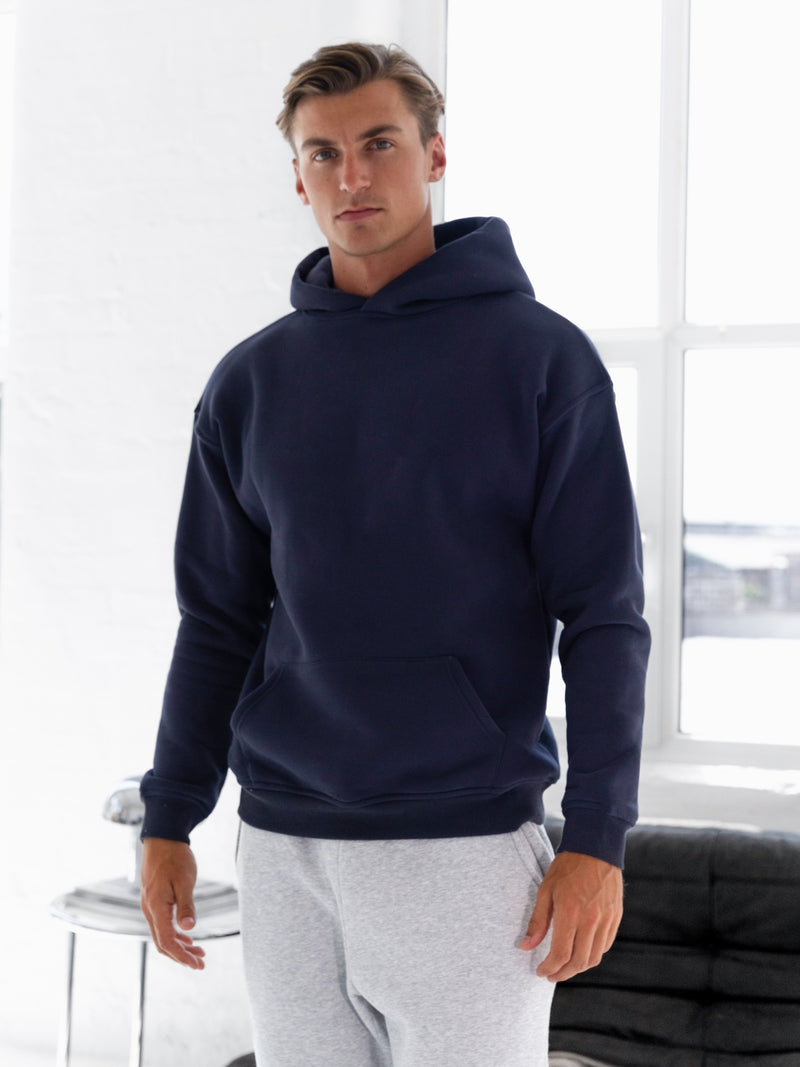 Blakely Basic Regular Fit Hoodie - True Navy