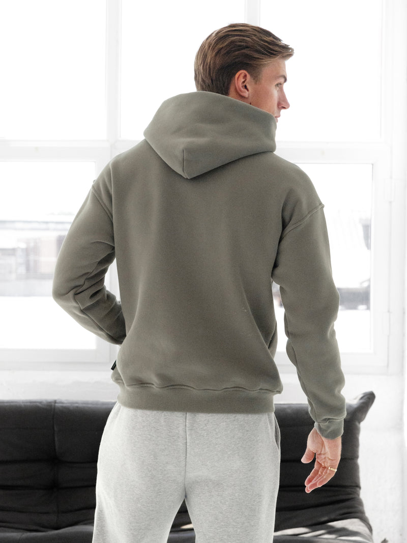 Blakely Basic Regular Fit Hoodie - Safari Green