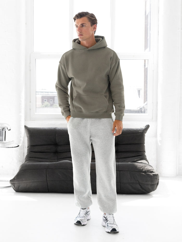 Blakely Basic Regular Fit Hoodie - Safari Green