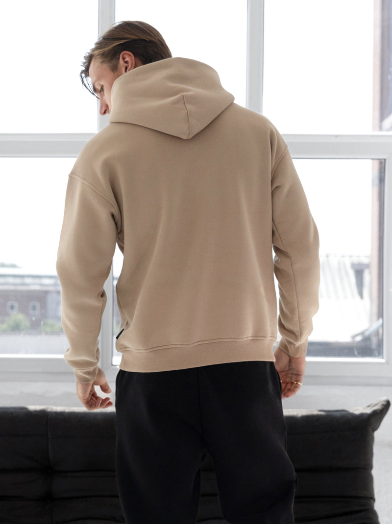 Blakely Basic Regular Fit Hoodie - Light Tan