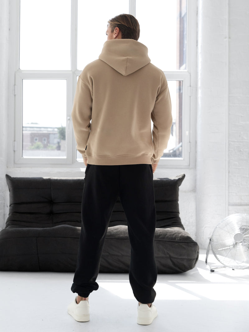 Blakely Basic Regular Fit Hoodie - Light Tan