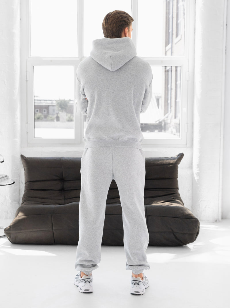 Blakely Basic Regular Fit Hoodie - Marl Grey