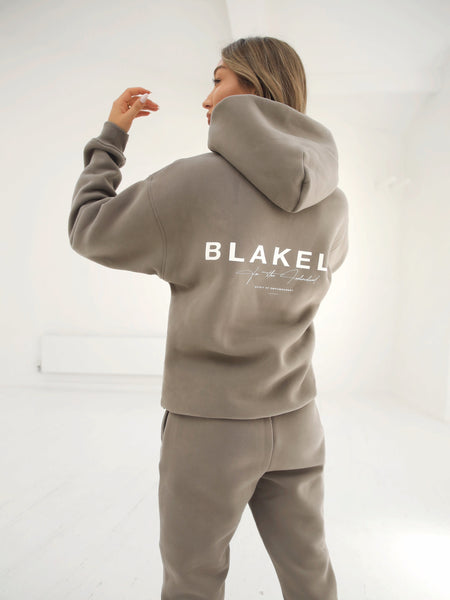 Buy Blakely Soft Taupe Signature Women's Relaxed Hoodie – Blakely