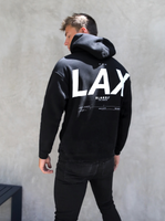 LAX Relaxed Hoodie - Black