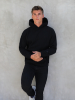 LAX Relaxed Hoodie - Black