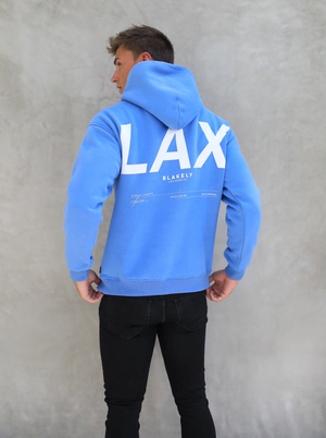 LAX Relaxed Hoodie - Blue