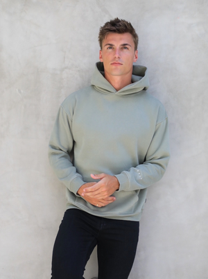 LAX Relaxed Hoodie - Olive