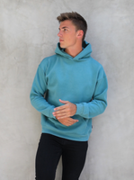 LAX Relaxed Hoodie - Turquoise
