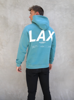 LAX Relaxed Hoodie - Turquoise