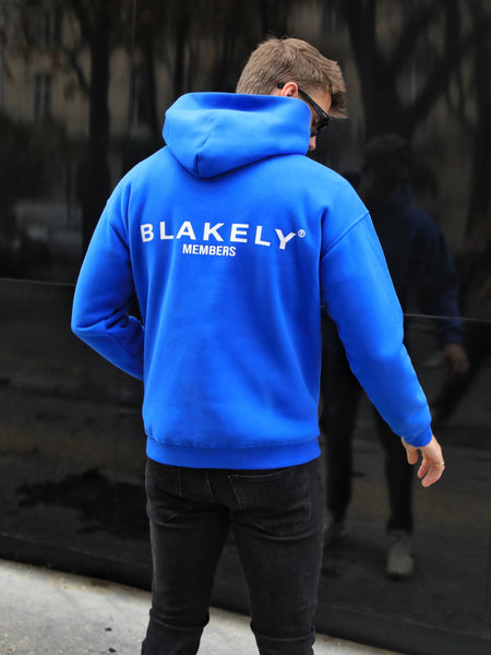 Members Relaxed Hoodie - Cobalt Blue