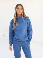 Women's Members Relaxed Hoodie - Mid Blue