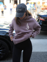 Studio Relaxed Hoodie - Dusty Pink