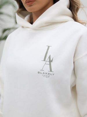 Studio Relaxed Hoodie - Ivory