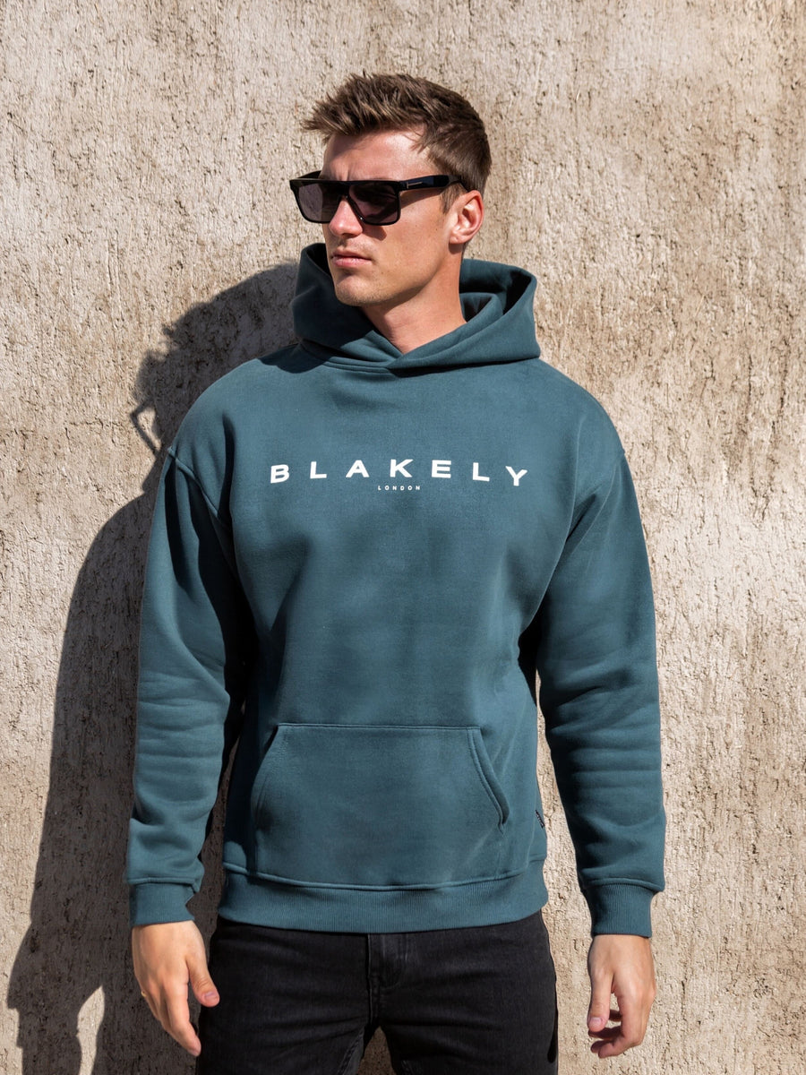 Buy Blakely Mens Teal Green Evolved II Relaxed Hoodie – Blakely Clothing
