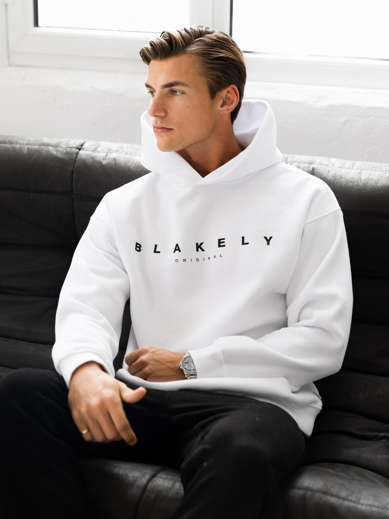 Evolved Relaxed Hoodie - White