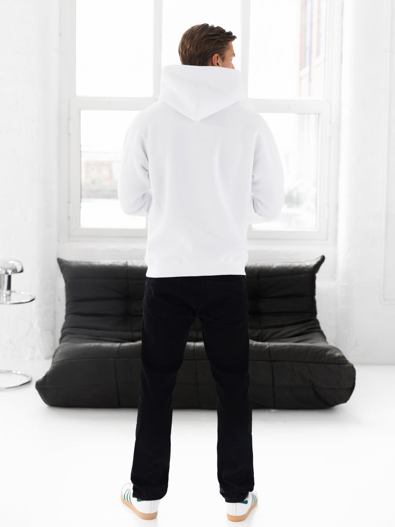 Evolved Relaxed Hoodie - White