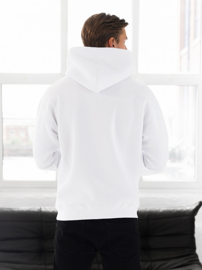 Evolved Relaxed Hoodie - White