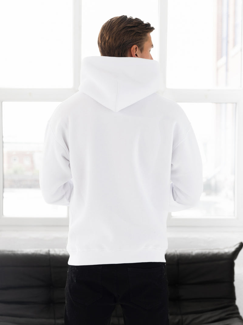 Evolved Relaxed Hoodie - White